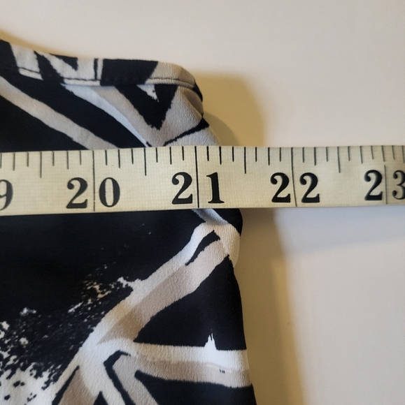 Chico's Black and White Floral Dress - Picture 4 of 4